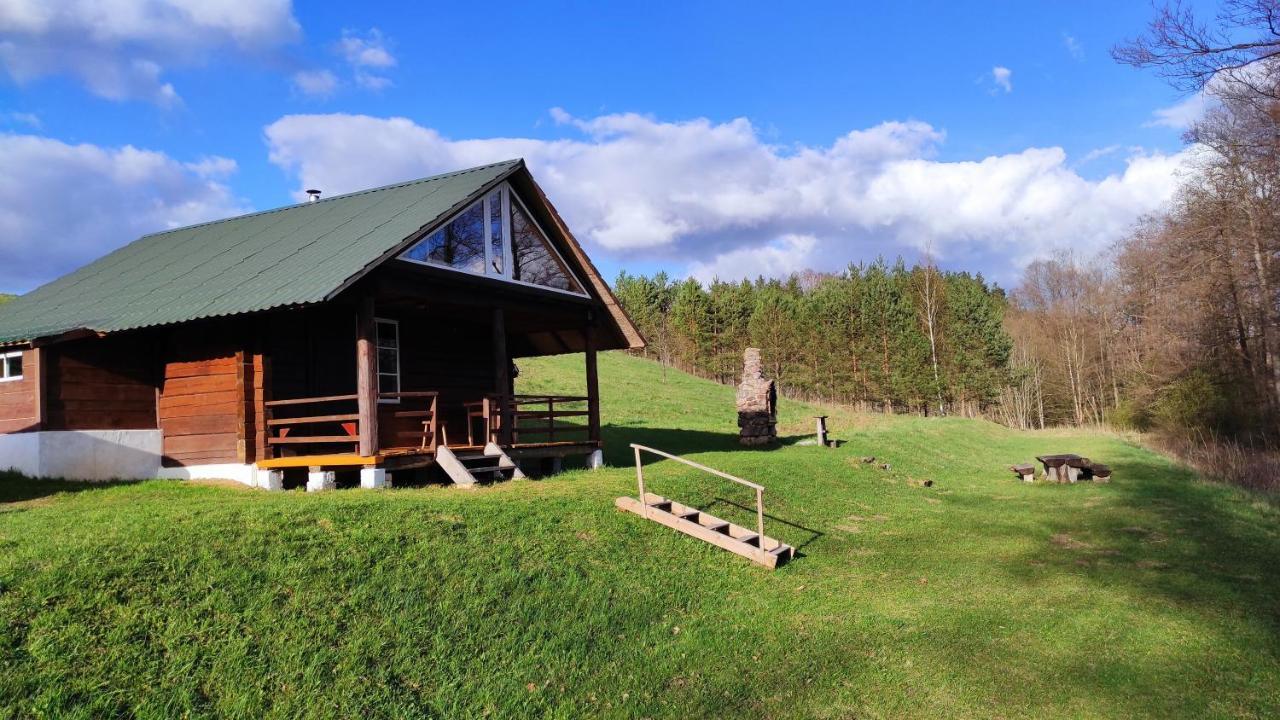 Namelis Prie Ezero Villa Miezoniai Bagian luar foto
