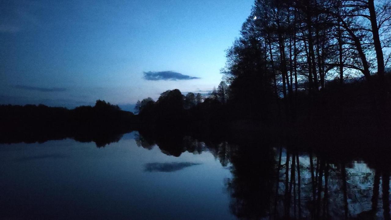Namelis Prie Ezero Villa Miezoniai Bagian luar foto
